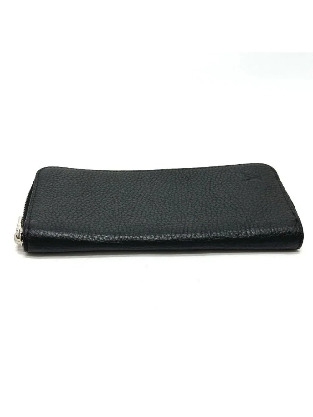 Louis Vuitton Wallet Cuir Taurillon Zippy Vertical Leather Black